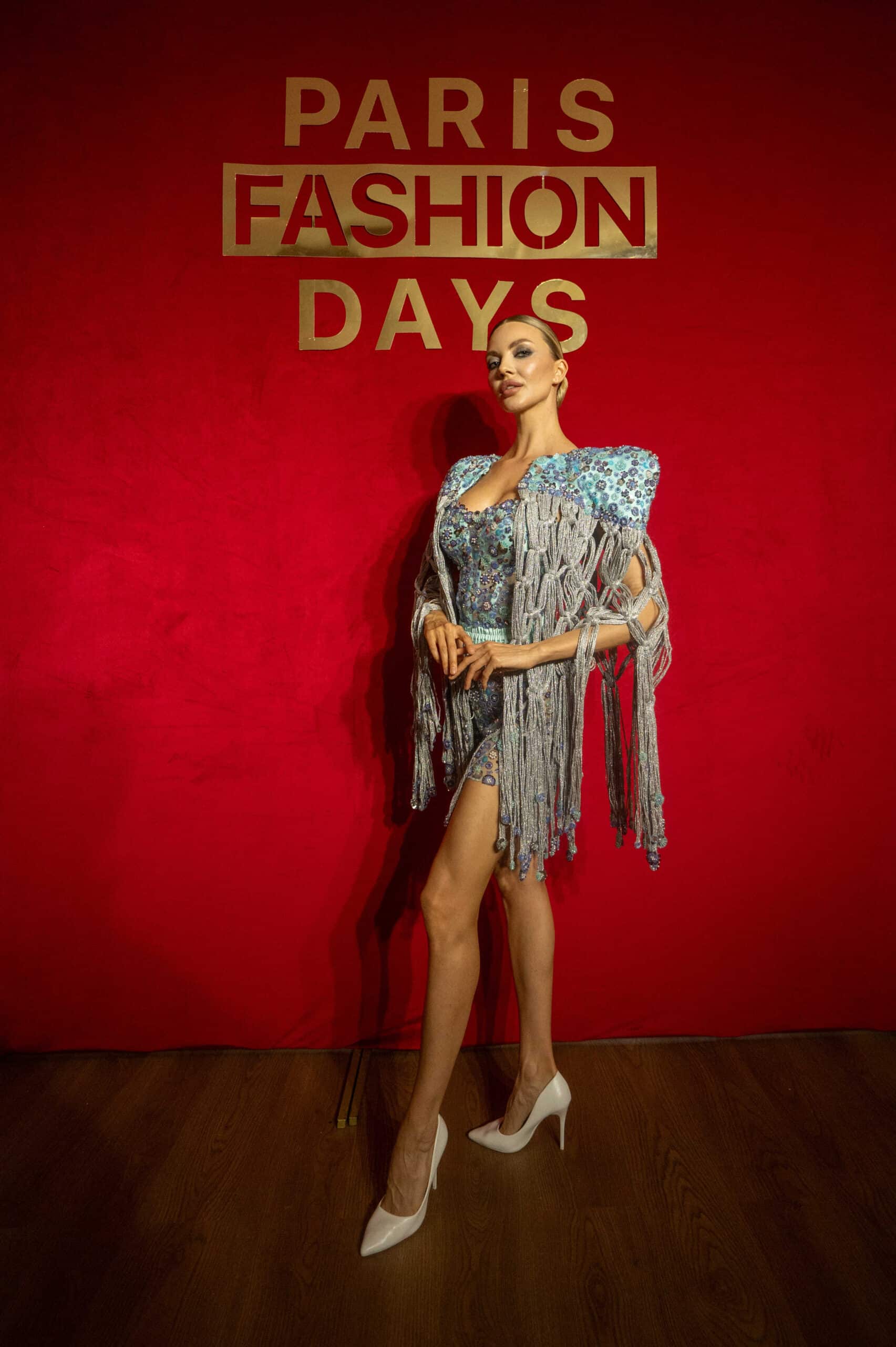 paris fashion days ექსკლუზივი- იულიანა გრადსკის გლამურული კადრი